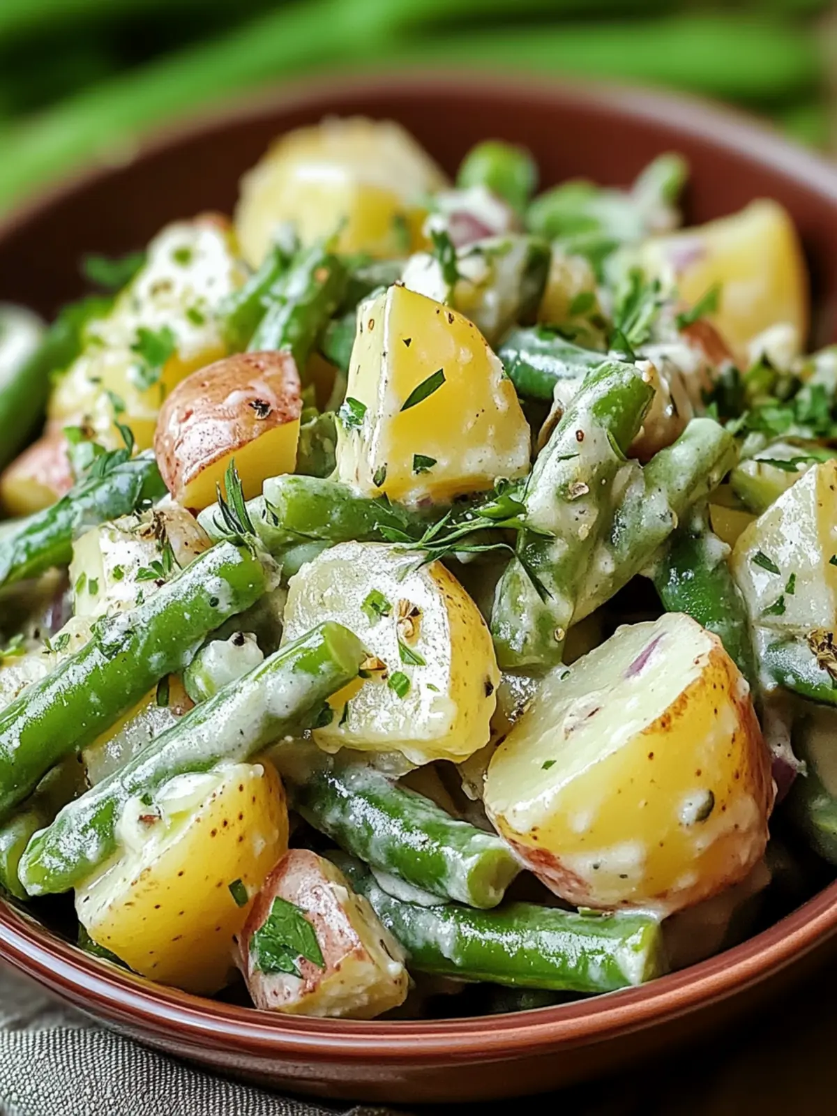 Creamy Green Bean Potato Salad for Effortless Summer Fun 5 Creamy Green Bean Potato Salad