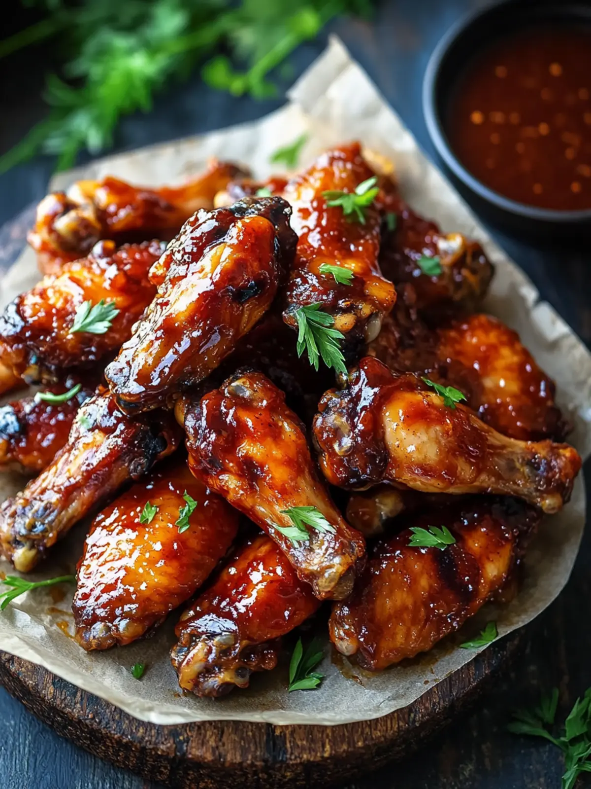Crispy Oven-Baked Honey BBQ Chicken Wings You'll Adore 5 Crispy Oven-baked Honey Bbq Chicken Wings