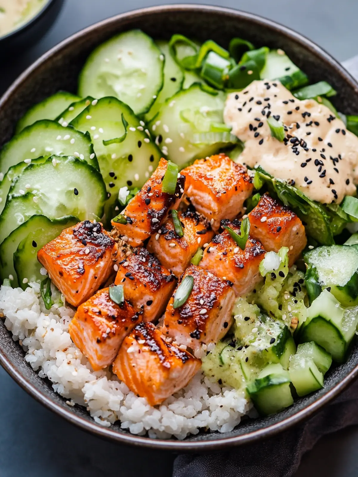 The Best Salmon Bites Poke Bowl Recipe for Quick Weeknight Wins 4 The Best Salmon Bites Poke Bowl Recipe