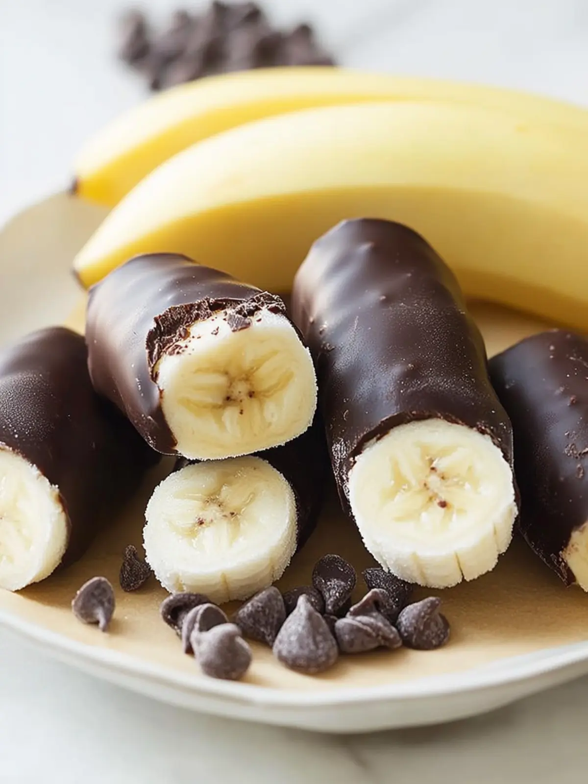 Irresistible Chocolate Covered Frozen Bananas You’ll Love 2 Chocolate Covered Frozen Bananas