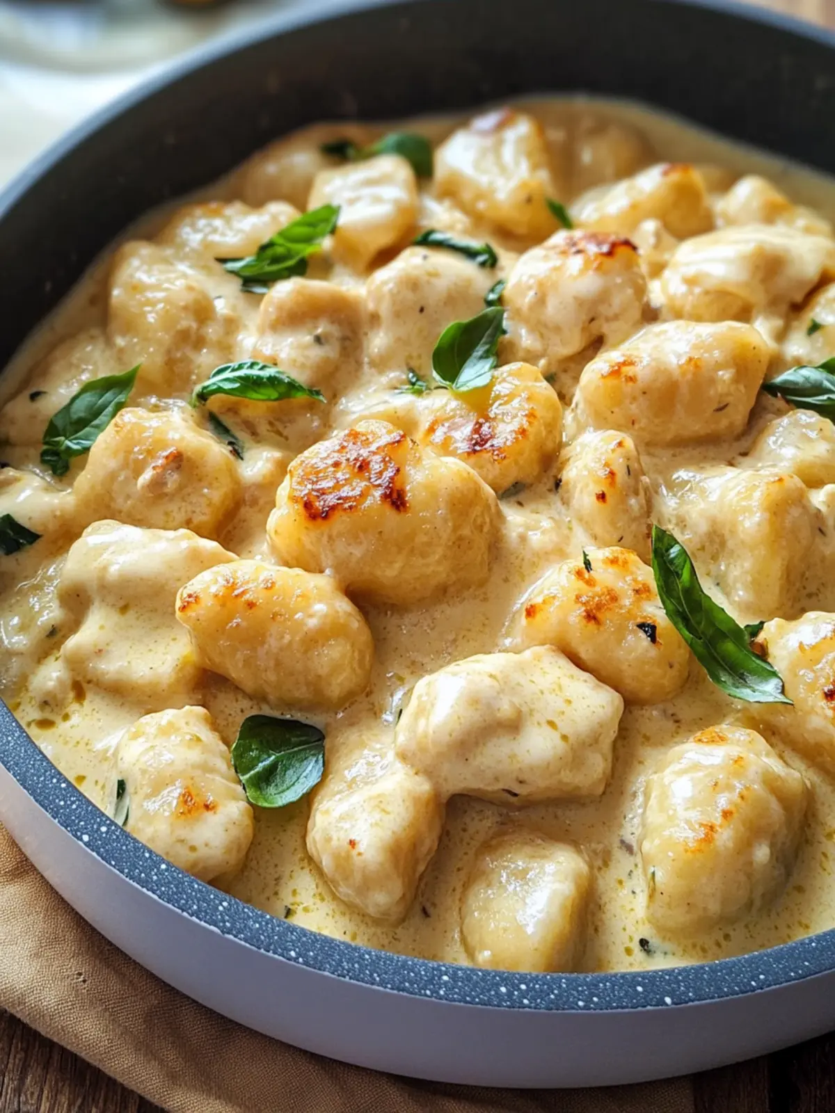 Chicken Alfredo Gnocchi