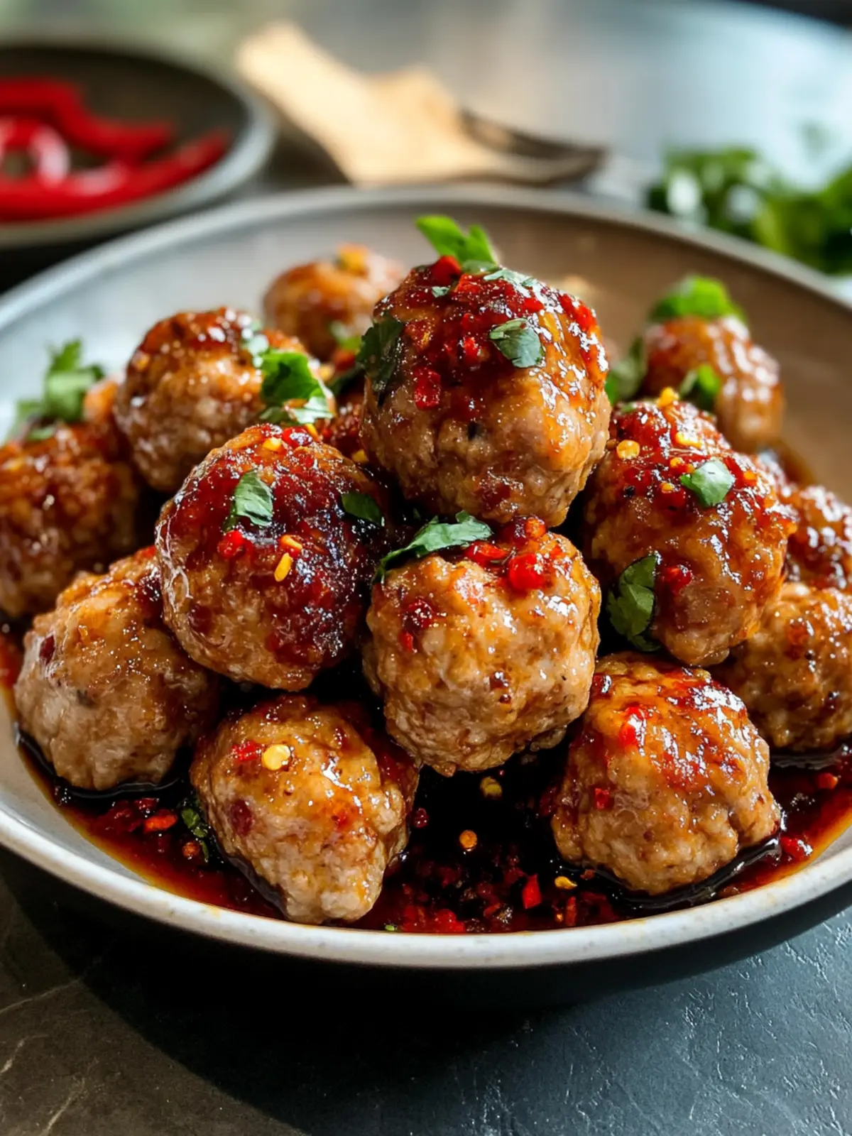 Amazing Sweet Chilli Minced Pork Meatballs – 20 Flavorful Bites 4 Amazing Sweet Chilli Minced Pork Meatballs – 20 Flavor-Packed Bites