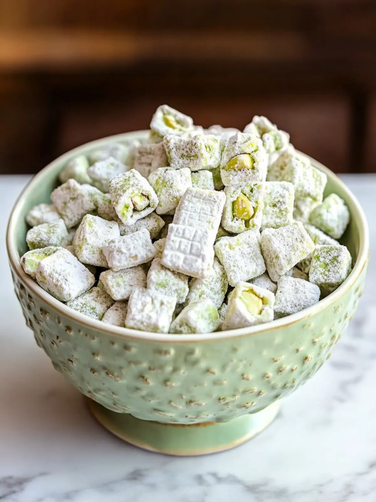 Delicious Pistachio Puppy Chow in Just 15 Minutes 2 Pistachio Puppy Chow