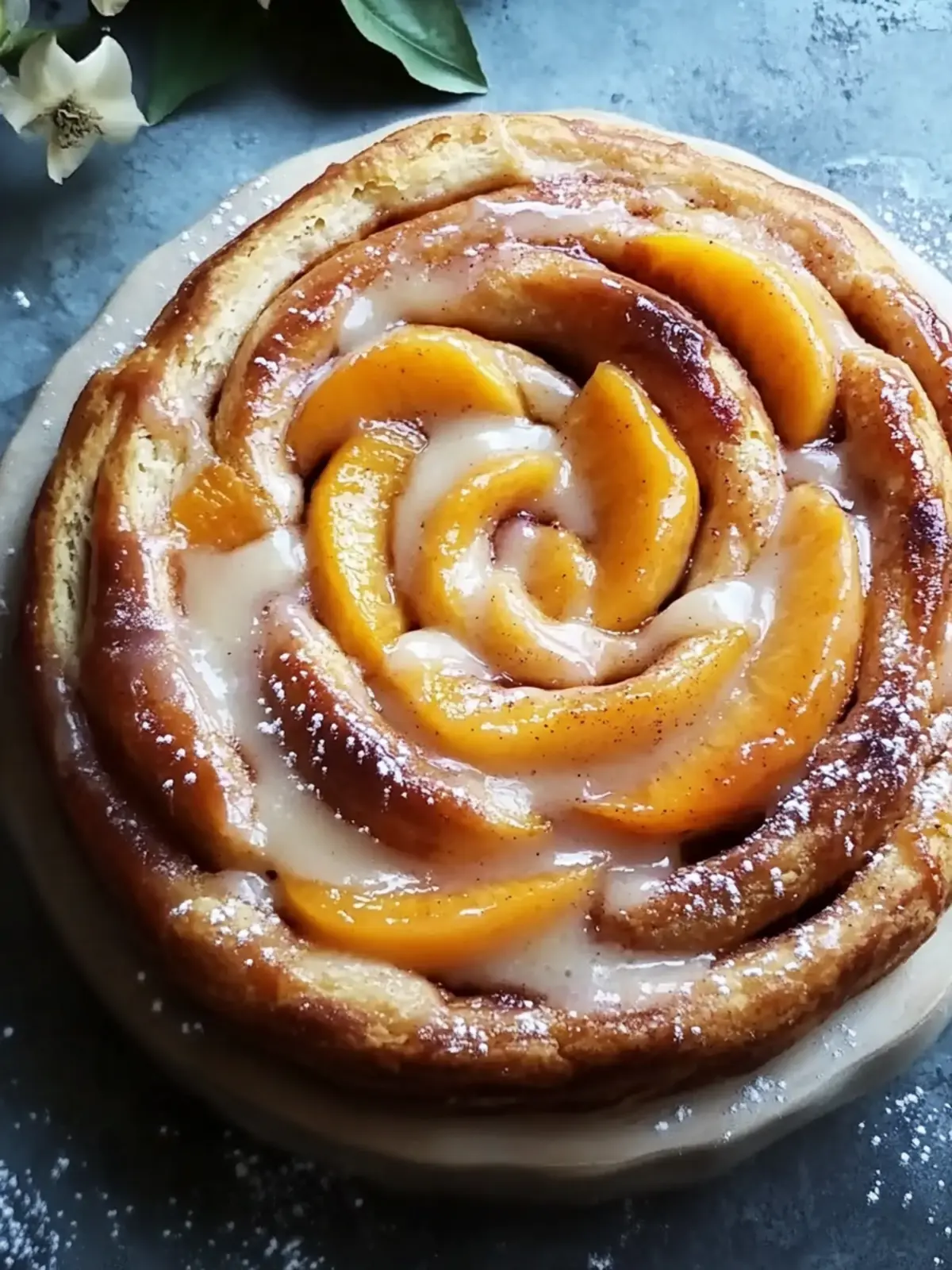 Peach Pie Cinnamon Rolls: Your New Breakfast Obsession 3 Peach Pie Cinnamon Rolls