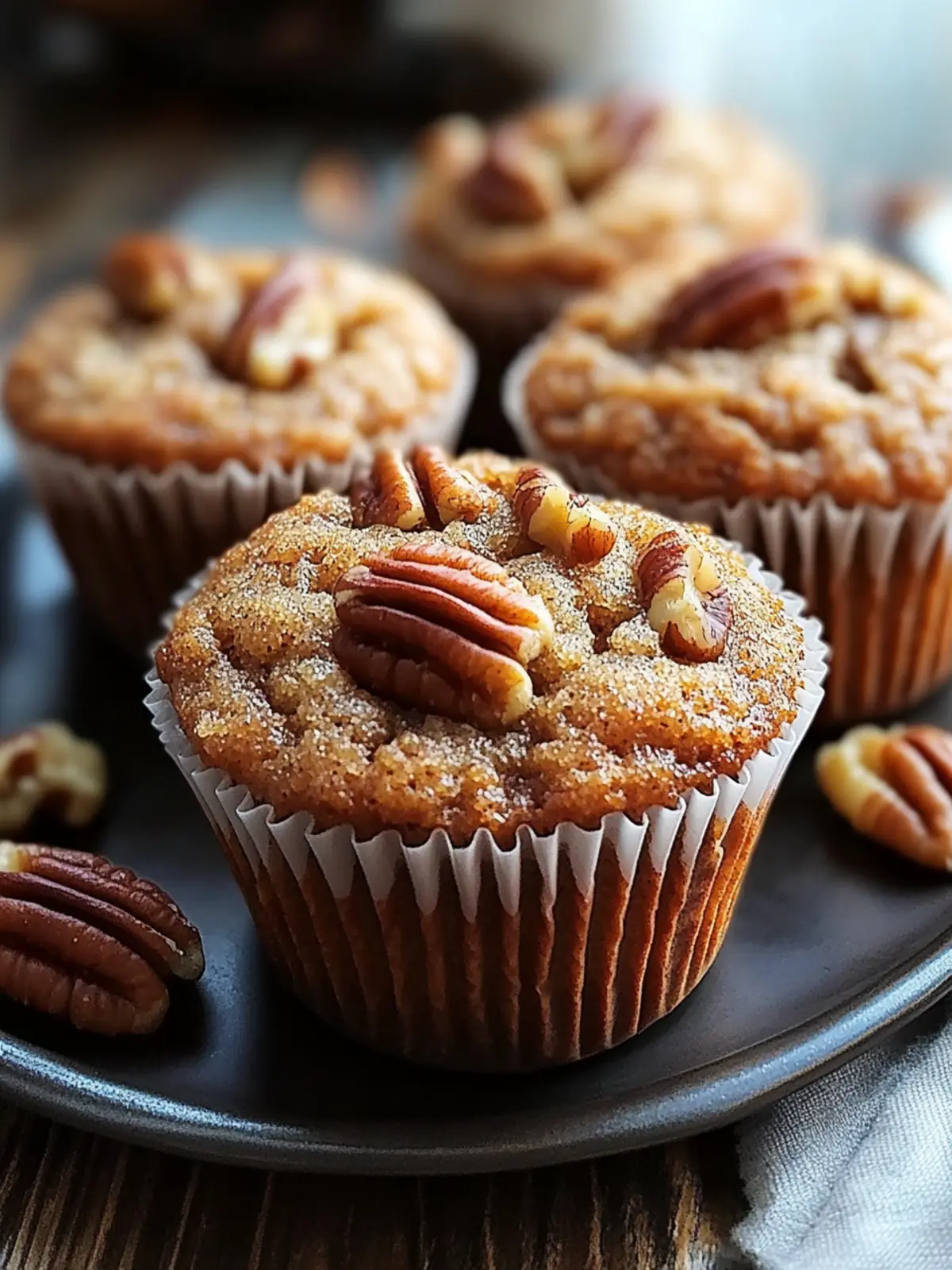 Pecan Pie Brown Sugar Muffins to Brighten Your Mornings 2 Pecan Pie Brown Sugar Muffins That Will Brighten Your Mornings