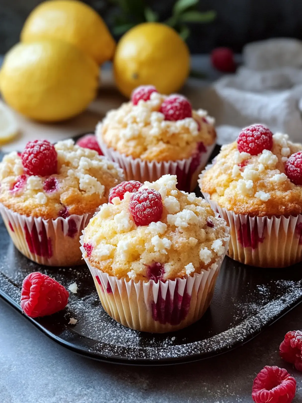 Lemon Raspberry White Chocolate Muffins That Wow Every Bite 5 Lemon Raspberry White Chocolate Muffins