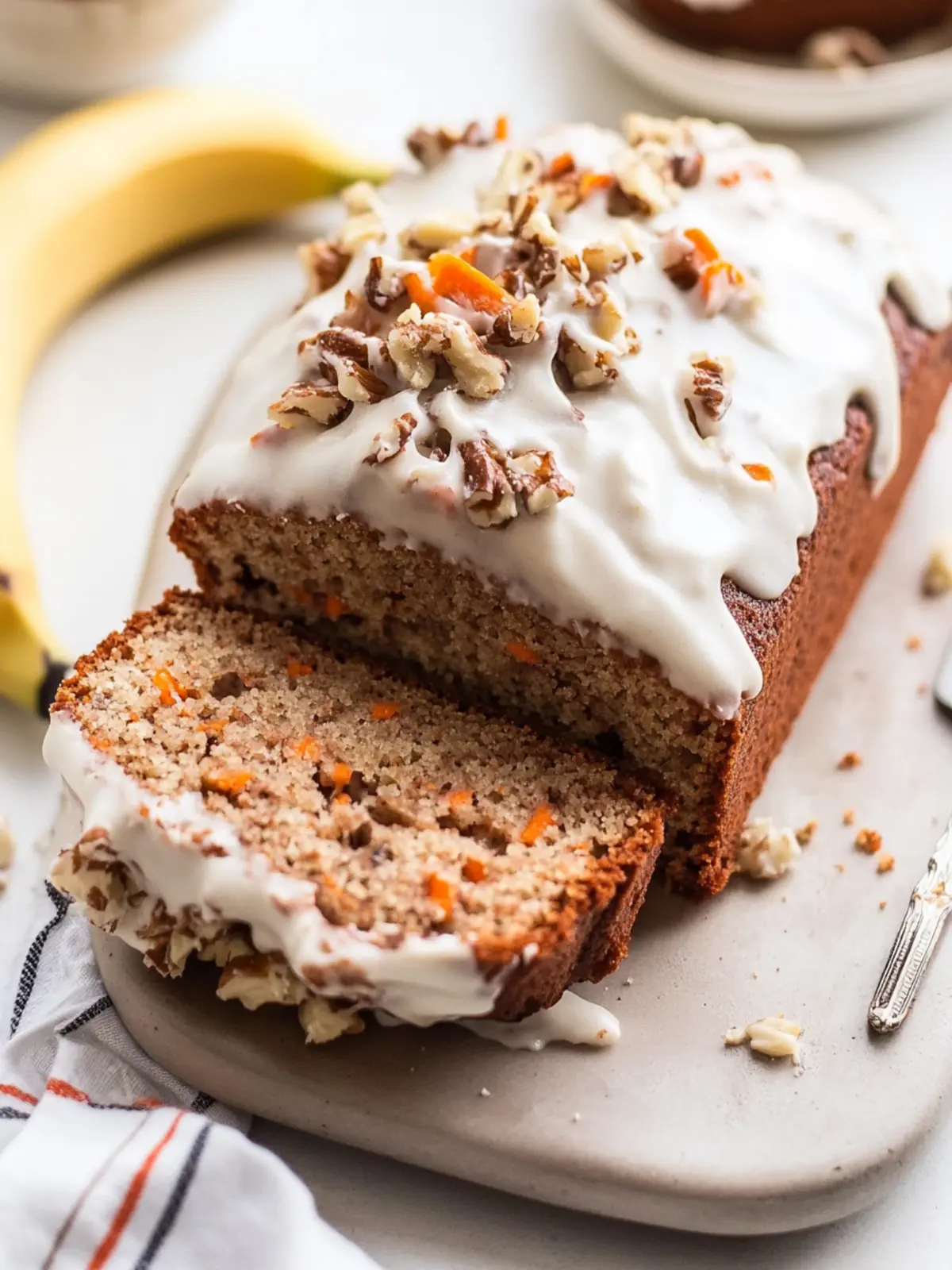 Carrot Cake Banana Bread That Will Wow Your Taste Buds 4 Carrot Cake Banana Bread