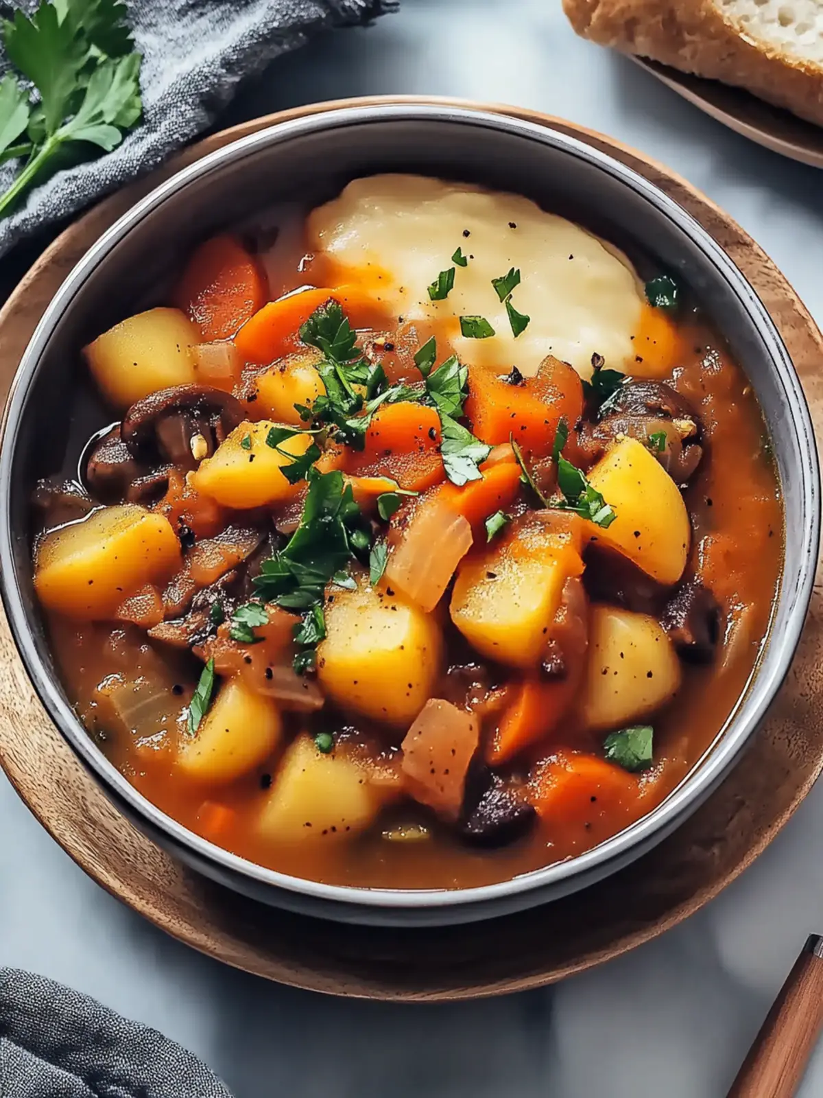 Deliciously Hearty Quick Vegetarian Stew in Under an Hour 4 Deliciously Hearty Quick Vegetarian Stew