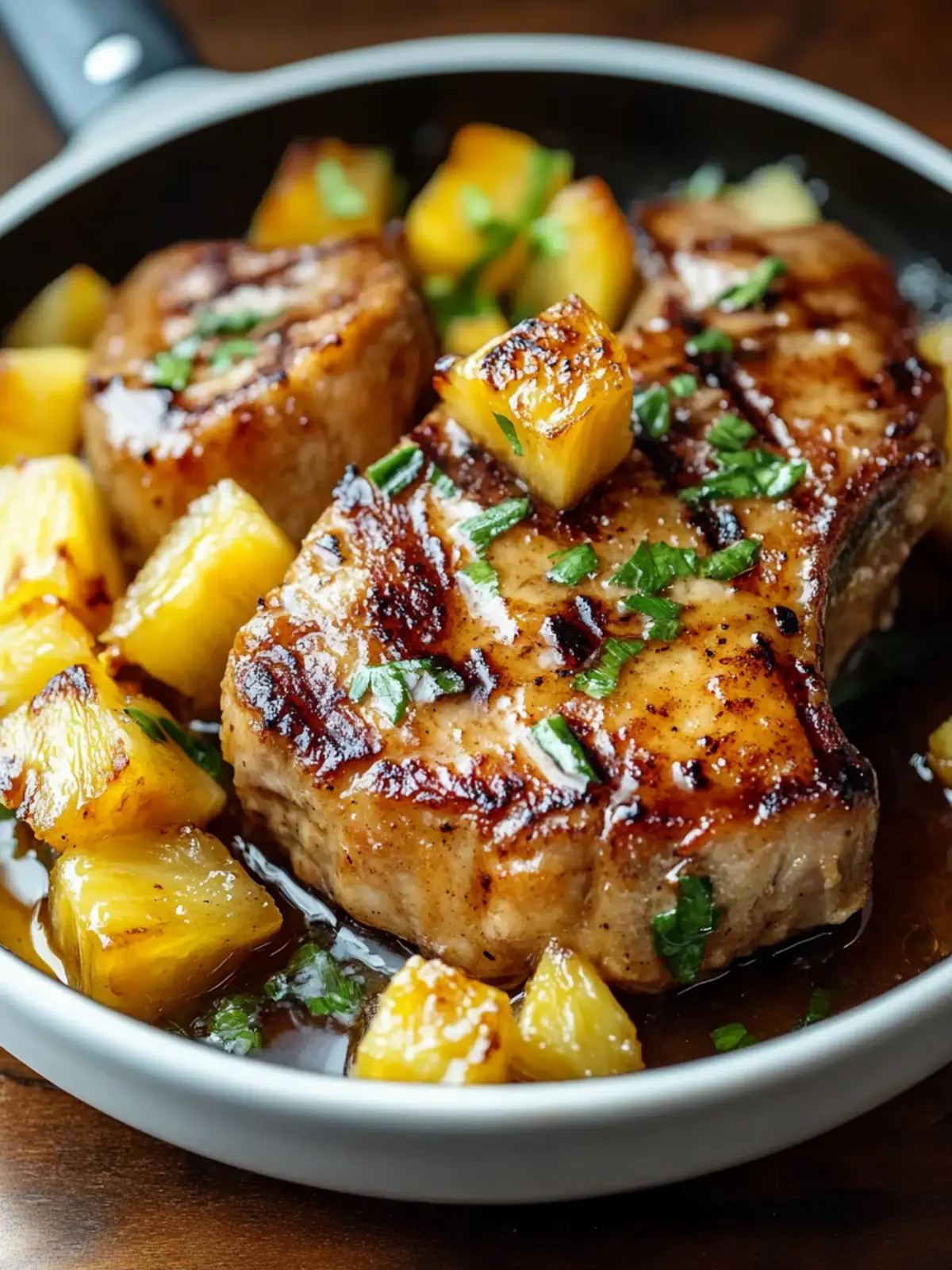 Skillet Pineapple Ginger Pork Chops for a Quick Tropical Feast 2 Skillet Pineapple Ginger Pork Chops