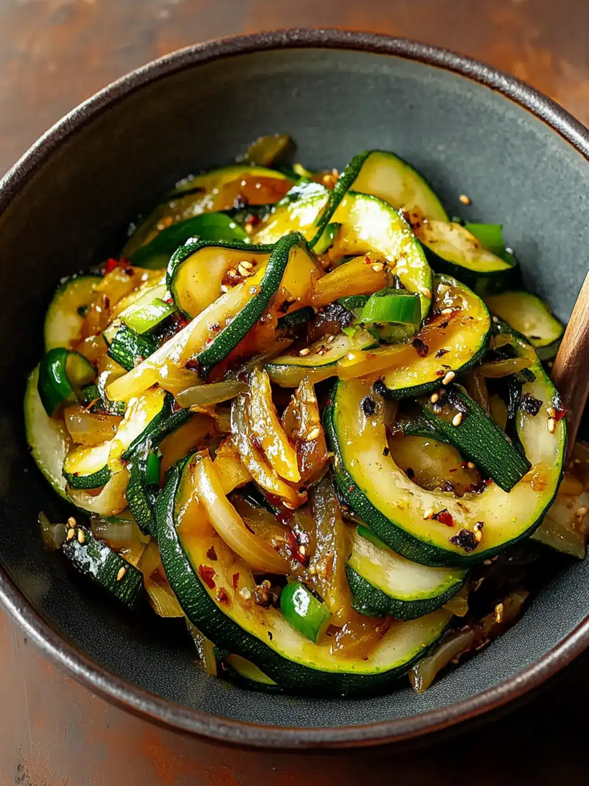Quick & Delicious Japanese Zucchini & Onion Stir-Fry Recipe 5 Japanese Zucchini & Onion Stir-Fry