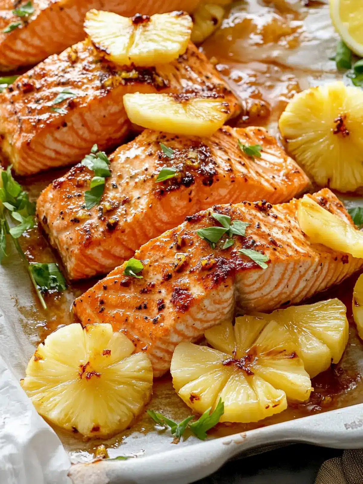 Baked Pineapple Salmon: Quick, Healthy Tropical Delight 5 Baked Pineapple Salmon