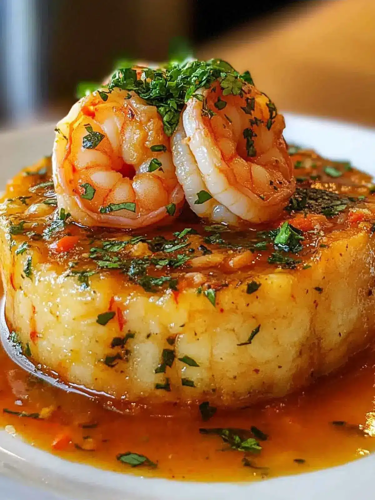 Garlic Shrimp Mofongo: A Must-Try Flavor Explosion! 2 Garlic Shrimp Mofongo