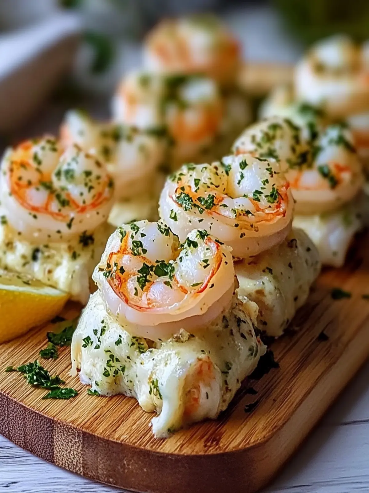 Indulge in Creamy Garlic Parmesan Shrimp Roll-Ups Tonight 4 Creamy Garlic Parmesan Shrimp Roll-Ups