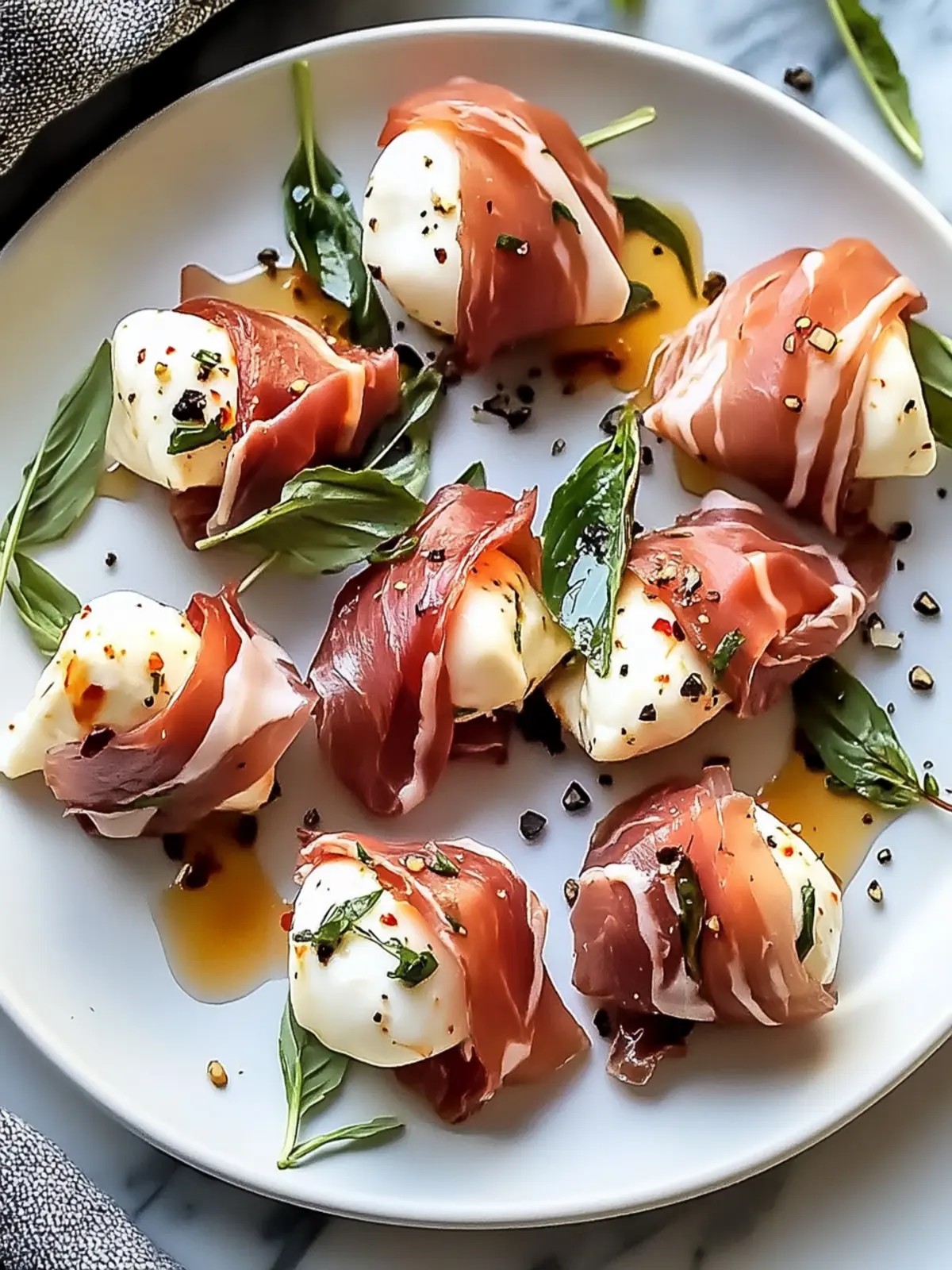 Savory Prosciutto Wrapped Mozzarella Bites for Any Occasion 5 Prosciutto Wrapped Mozzarella Bites