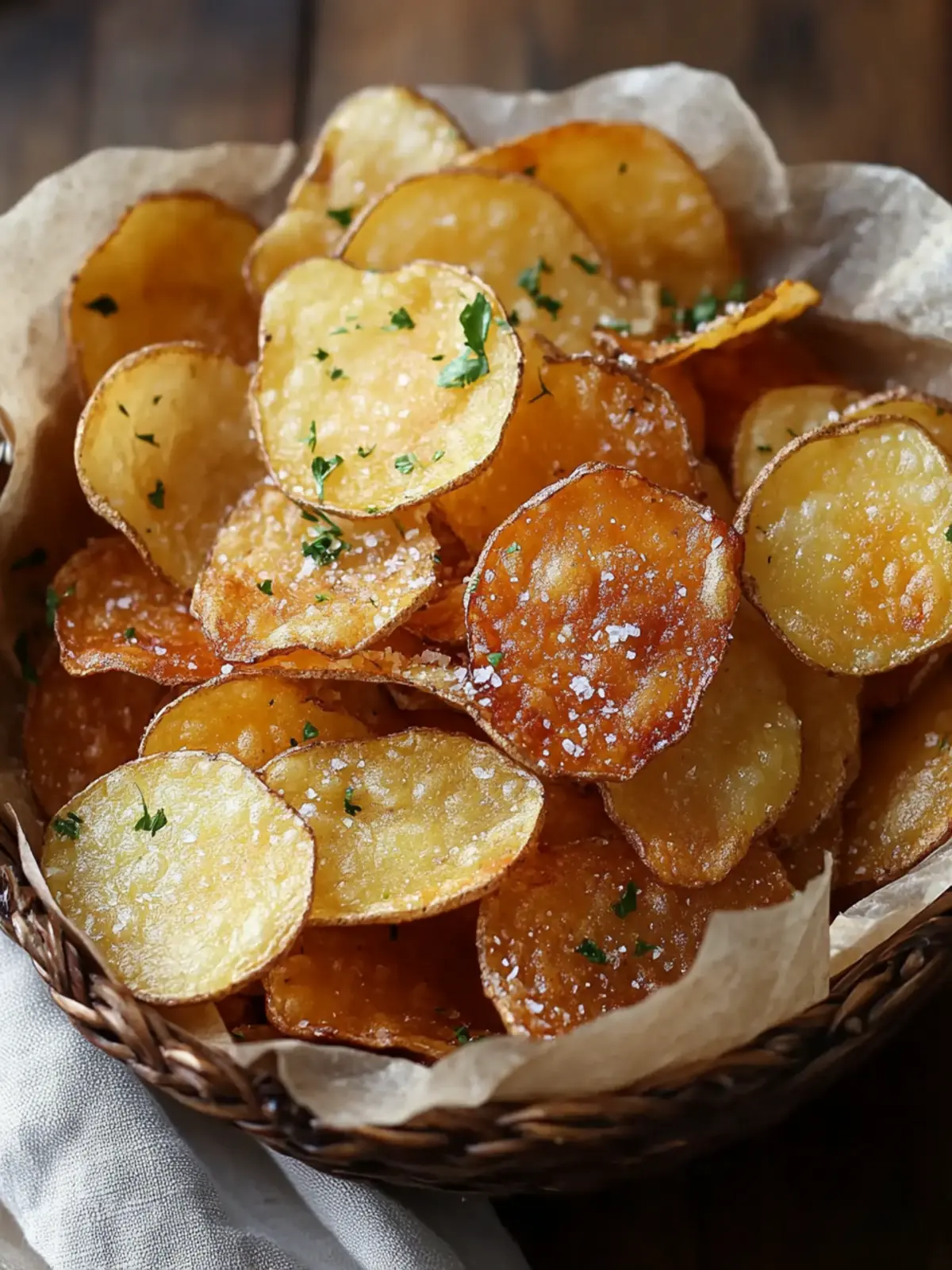 Crispy Homemade Potato Chips Recipe Everyone Will Love 2 Homemade Potato Chips Recipe
