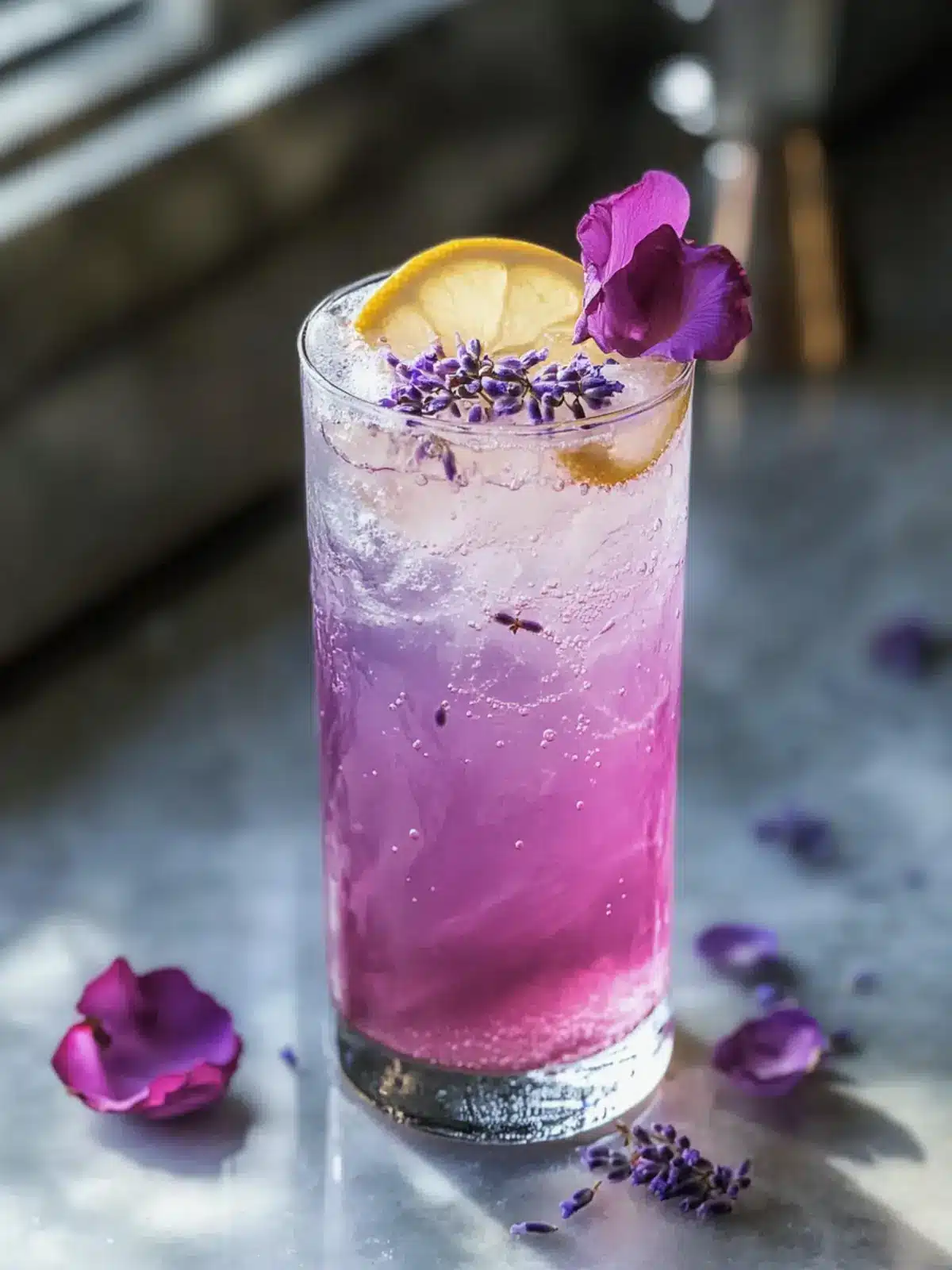 Lavender Rose Moonlight Mocktail for Refreshing Bliss 2 Lavender Rose Moonlight Mocktail