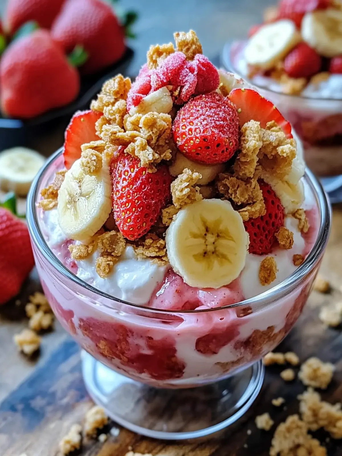 Strawberry Crunch Banana Pudding That'll Wow Your Guests 4 Strawberry Crunch Banana Pudding