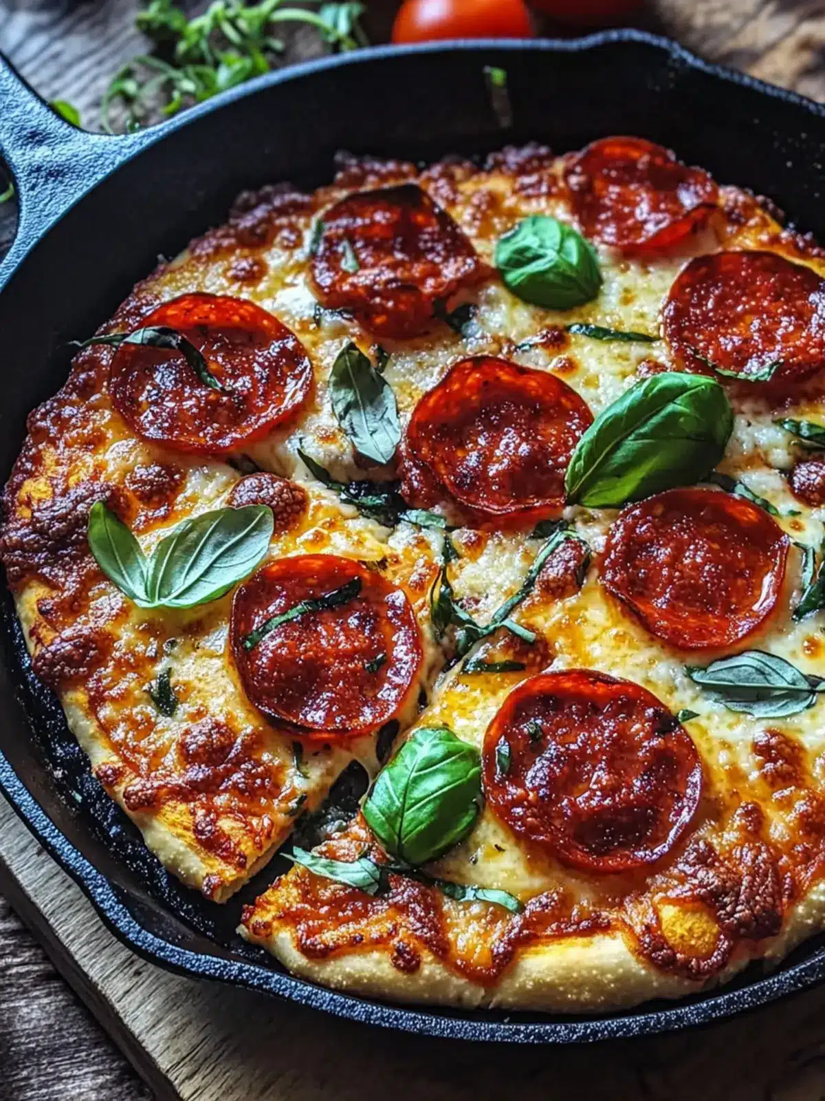Crispy Cast Iron Skillet Pizza: Your New Easy Dinner Delight 2 Crispy Cast Iron Skillet Pizza
