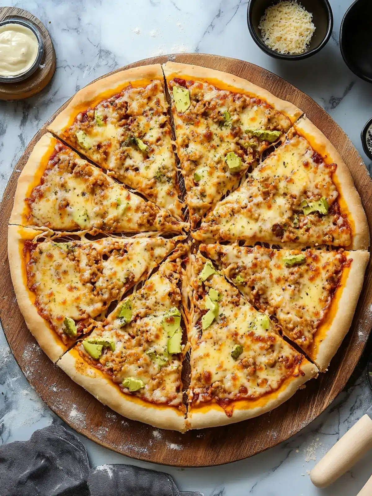 Savor the Crave: Homemade Big Mac Pizza Delight 4 Big Mac Pizza
