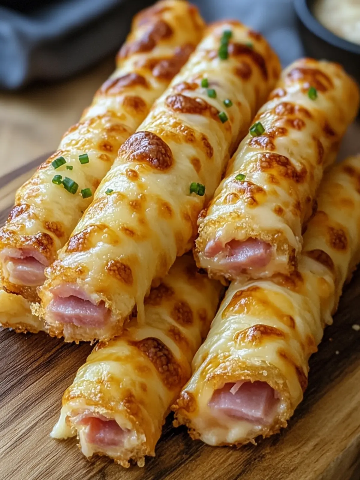 Cheesy Ham and Cheese Sticks: Quick, Irresistible Snack Magic 4 Cheesy Ham and Cheese Sticks