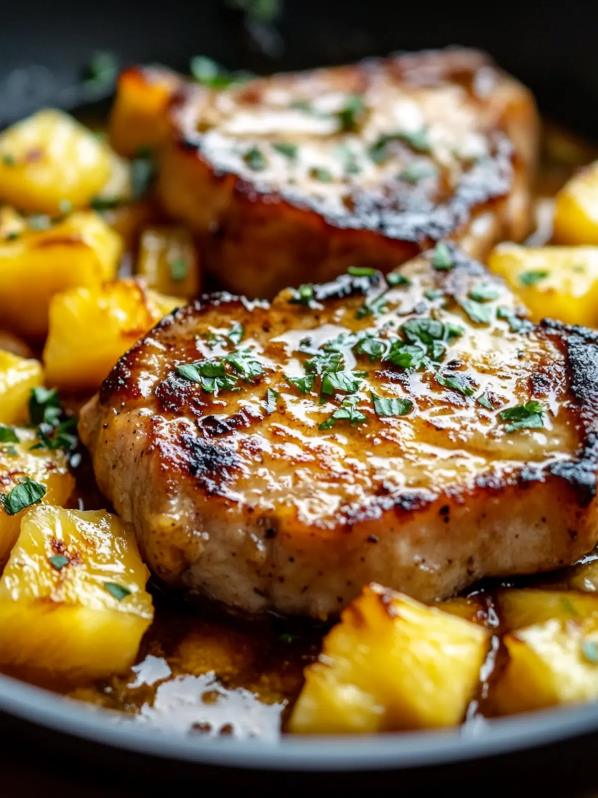 Skillet Pineapple Ginger Pork Chops for a Quick Tropical Feast 5 Skillet Pineapple Ginger Pork Chops