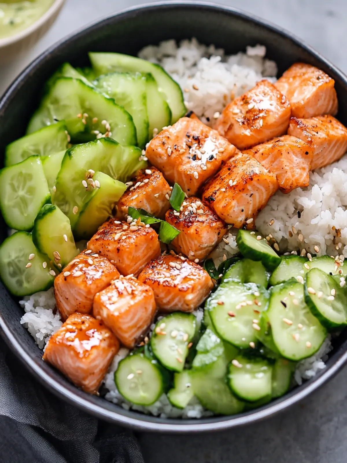 The Best Salmon Bites Poke Bowl Recipe for Quick Weeknight Wins 5 The Best Salmon Bites Poke Bowl Recipe