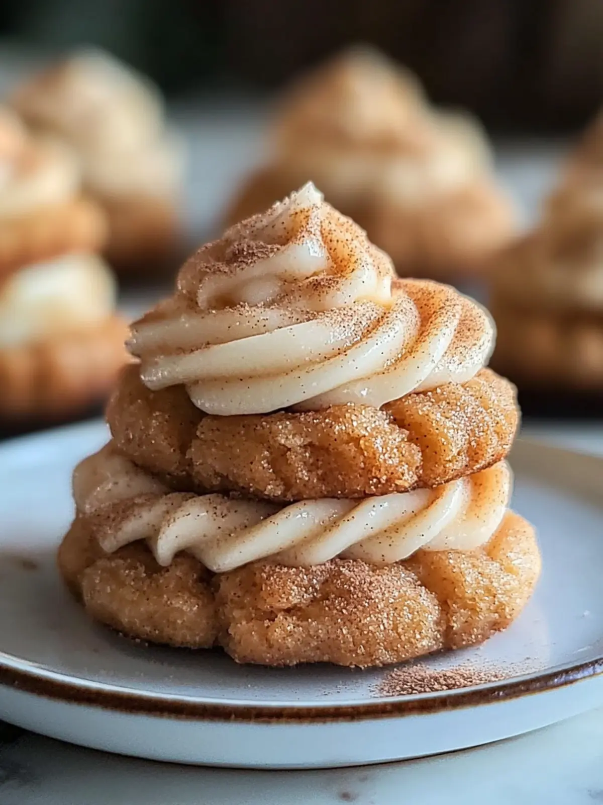 Cozy Thick Churro Cookies Recipe with Creamy Cinnamon Frosting 5 Cozy Thick Churro Cookies Recipe with Easy Cinnamon Cream Cheese Frosting
