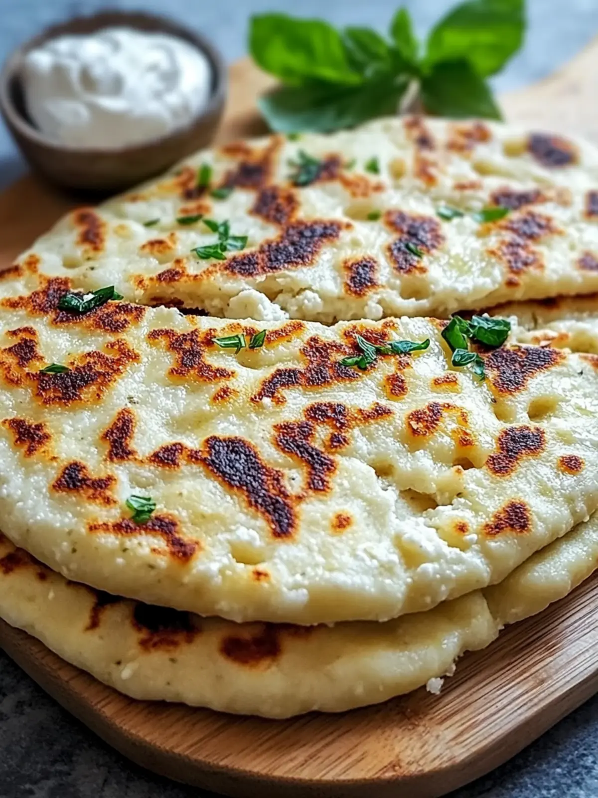 Delicious Cottage Cheese Flatbread: Quick, Easy & Kid-Approved 2 Cottage Cheese Flatbread