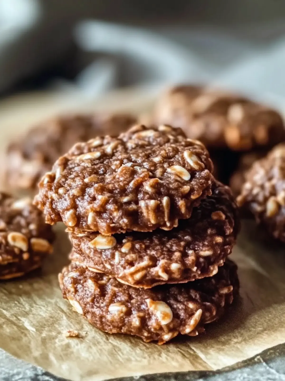 Keto No-Bake Cookies: Quick, Easy & Low Carb Delight! 2 Keto No-Bake Cookies (Quick, Easy & Low Carb)