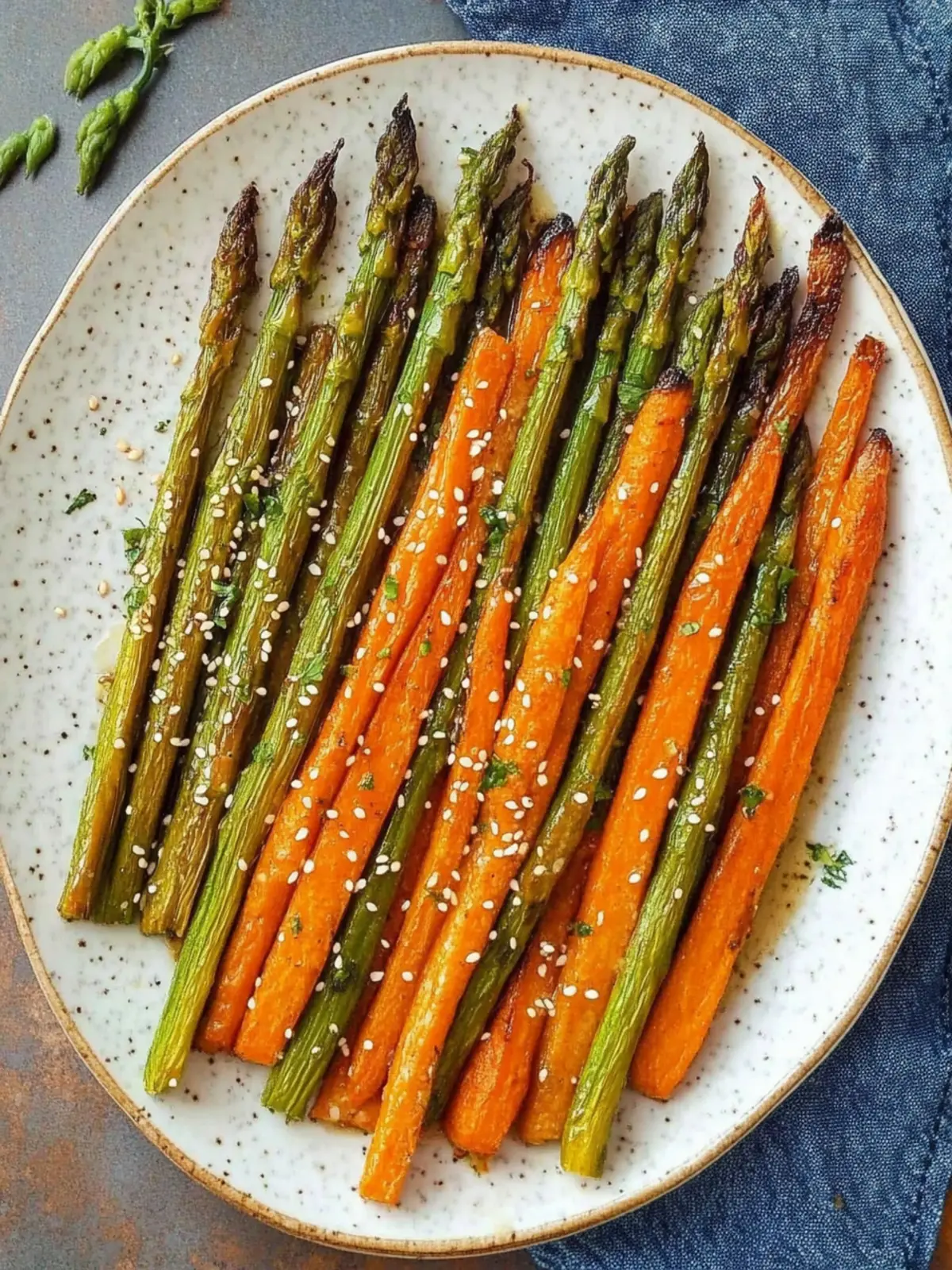 The Best Roasted Asparagus and Carrots - Easy, Vibrant Delight 2 The Best Roasted Asparagus and Carrots (Easy One-Pan Side!)