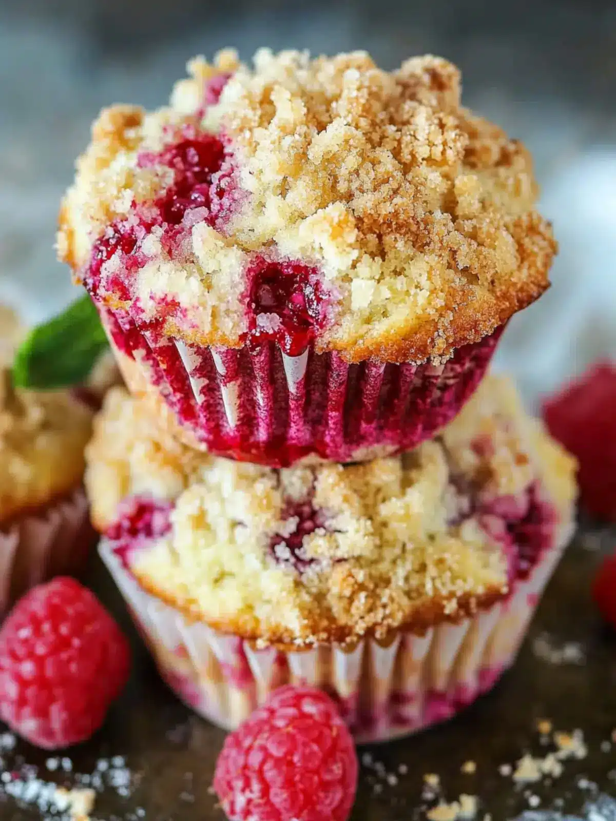 Raspberry Streusel Muffins – Your New Favorite Morning Bliss 2 Raspberry Streusel Muffins