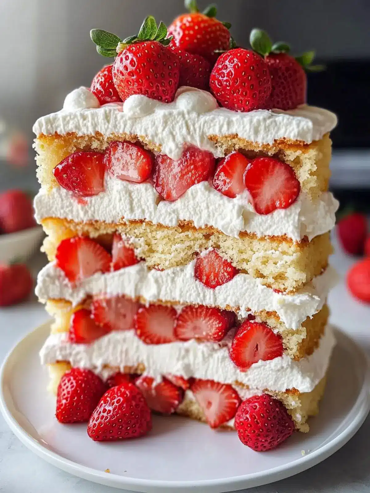 Irresistible Strawberry Shortcake Cake Recipe You'll Love 3 Irresistible Strawberry Shortcake Cake Recipe You Must Try