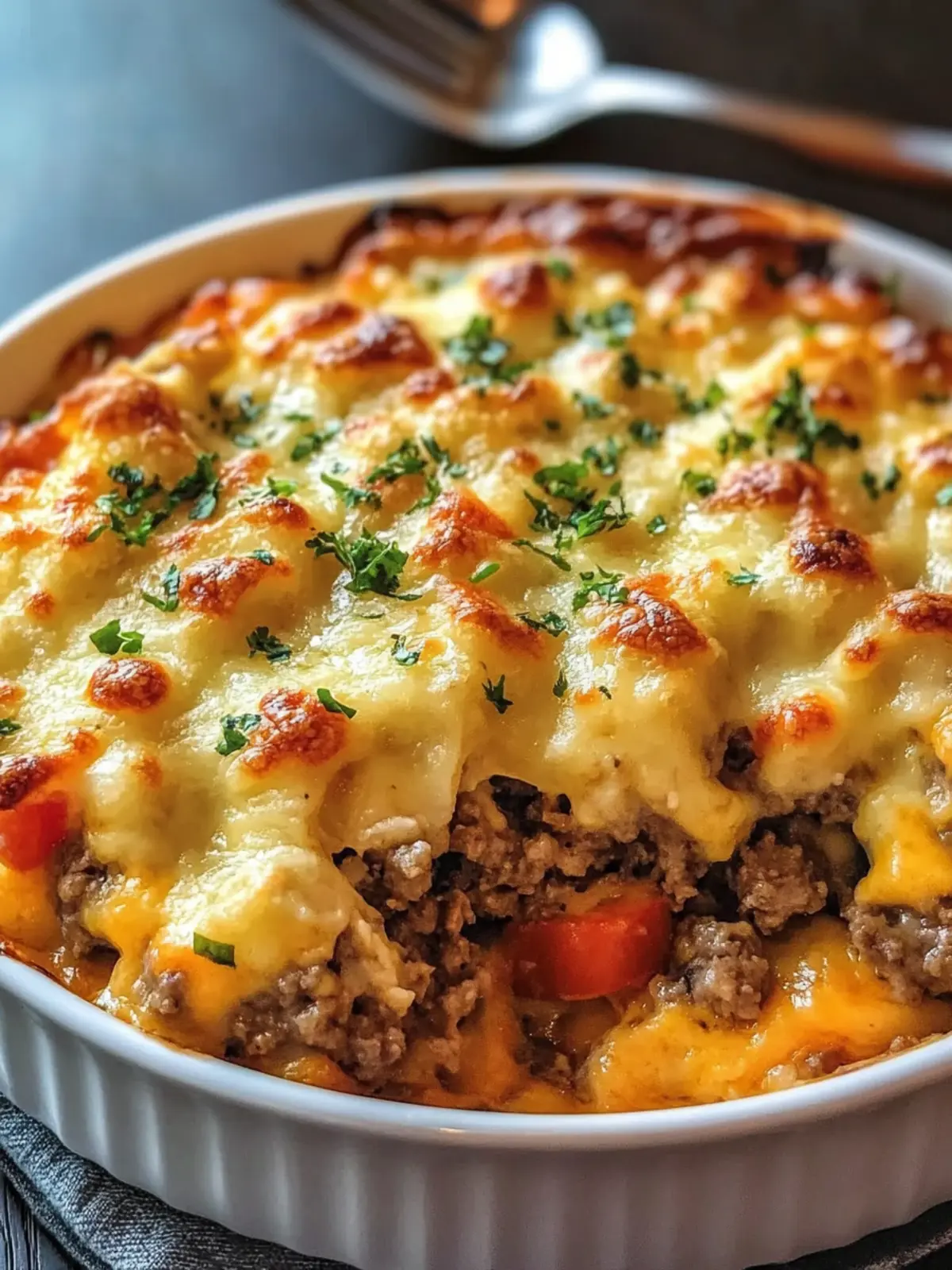 Easy Cheddar Bay Hamburger Casserole for a Cozy Dinner Night 3 Easy Cheddar Bay Hamburger Casserole (Ultimate Comfort Food!)