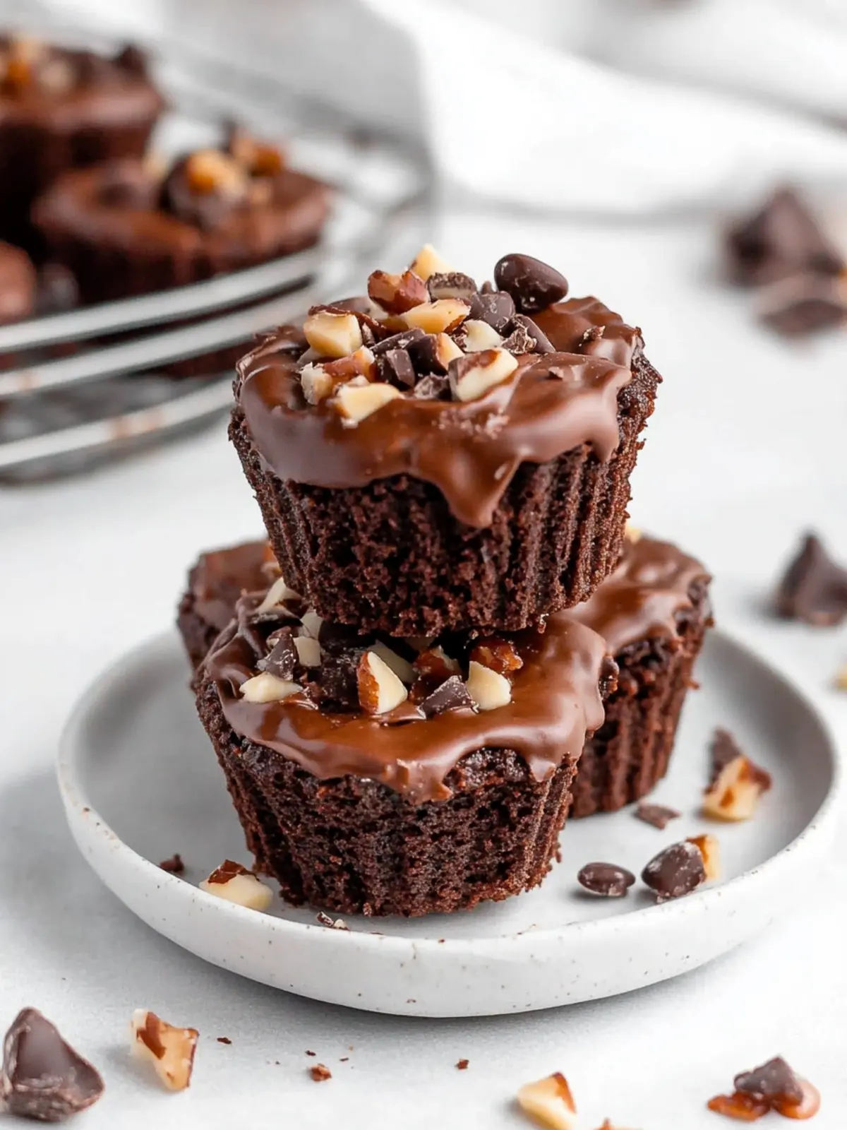 Decadent No-Bake Turtle Brownie Bites You’ll Crave Daily 5 No-Bake Turtle Brownie Bites (Healthy, Vegan, Gluten-Free)