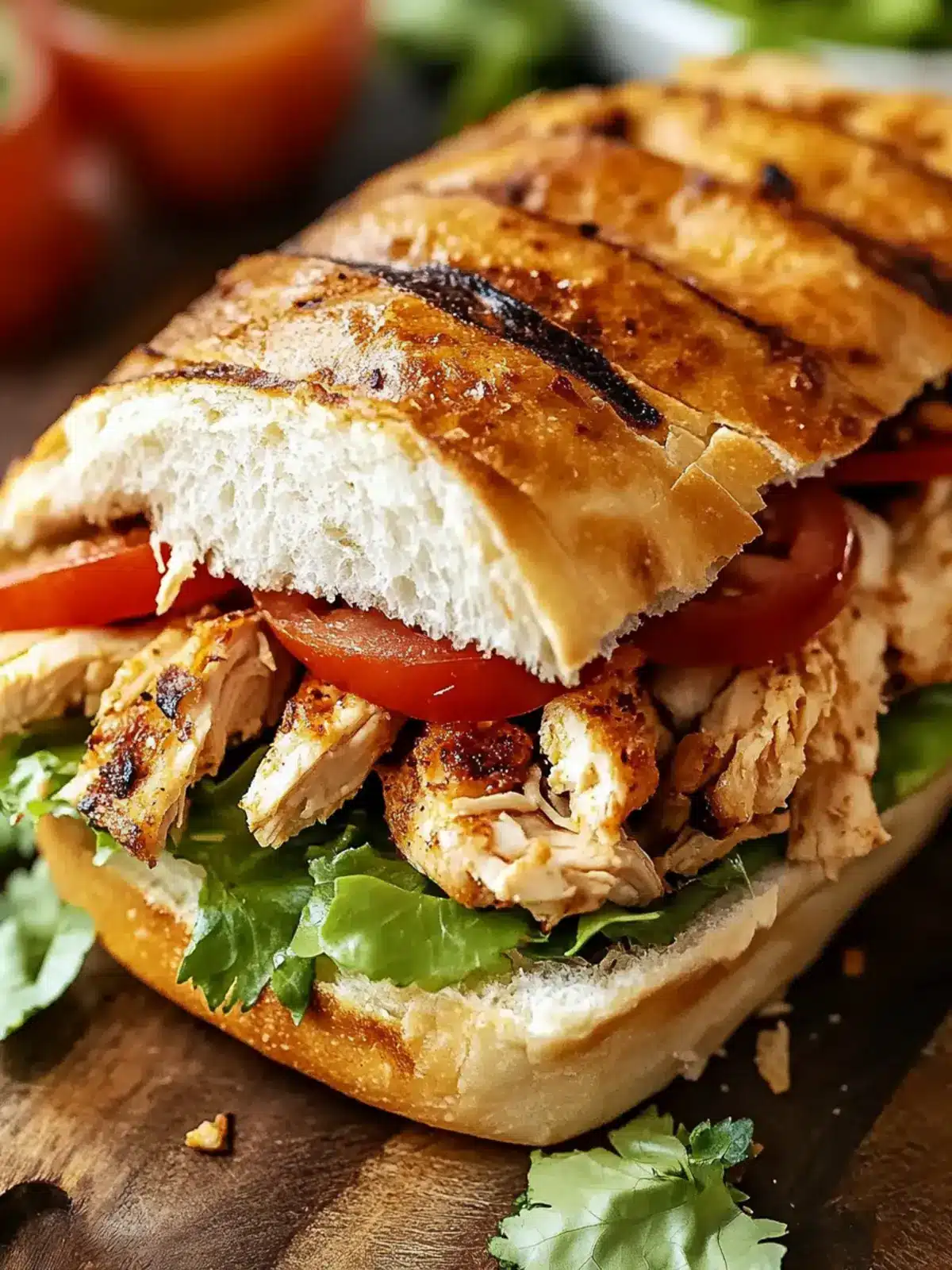 Flavor-Packed Chicken Torta Sandwich That's Simple to Savor 2 Flavor-Packed Chicken Torta Sandwich
