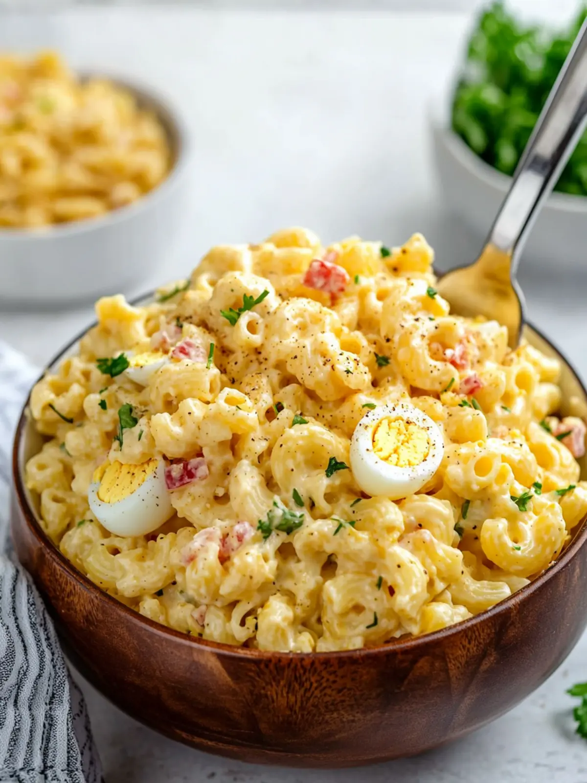 Deviled Egg Pasta Salad: A Creamy Twist on Classic Flavor 4 Deviled Egg Pasta Salad