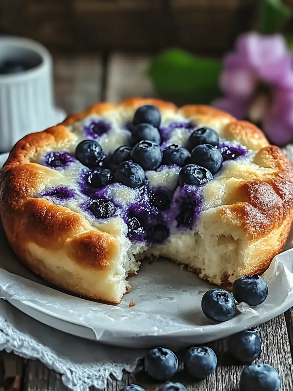 Cottage Cheese Blueberry Cloud Bread: Your Fluffy Dream Snack 3 Cottage Cheese Blueberry Cloud Bread: Light, Fluffy Perfection
