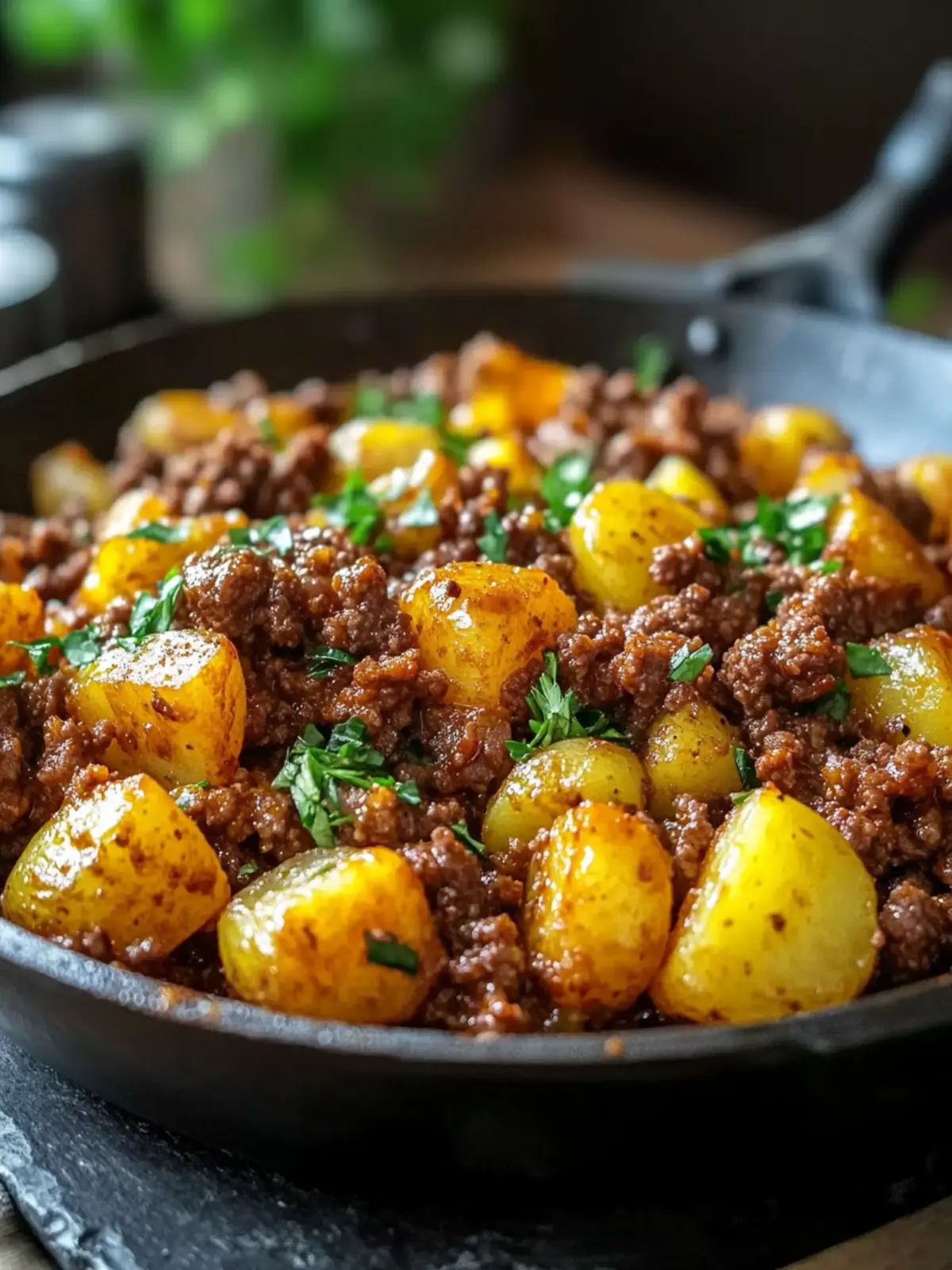 Easy Hearty Ground Beef and Potato Skillet Recipe for Cozy Nights 4 Easy Hearty Ground Beef and Potato Skillet Recipe for Comfort Meals