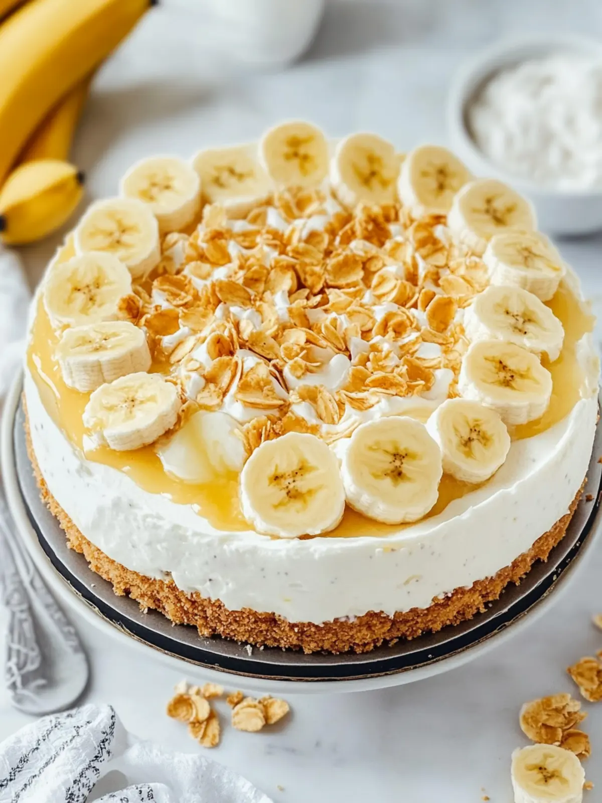Irresistible Banana Pudding Cheesecake for Sweet Memories 5 Banana Pudding Cheesecake