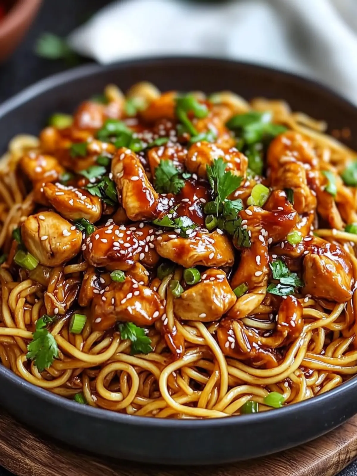 Sticky Garlic Chicken Noodles – Sweet, Savory, and Simply Delicious 2 Sticky Garlic Chicken Noodles – Sweet, Savory & So Flavorful
