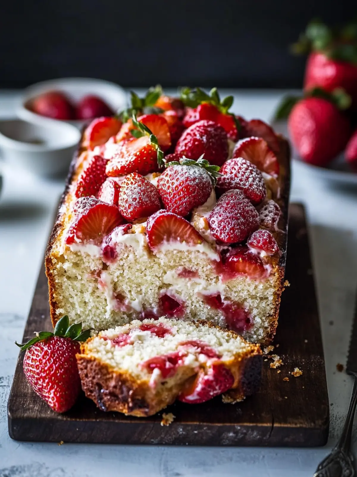 Flourless Strawberry Cottage Cheese Loaf for Guilt-Free Indulgence 2 Flourless Strawberry Cottage Cheese Loaf