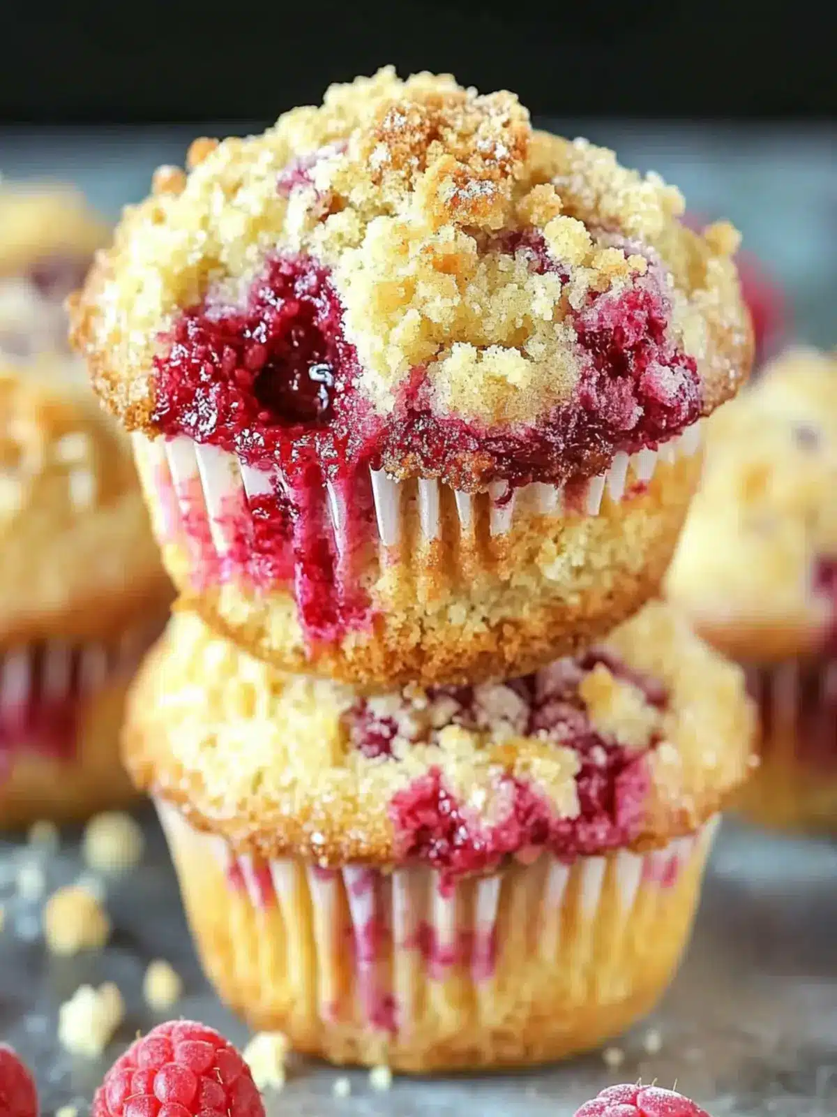 Raspberry Streusel Muffins – Your New Favorite Morning Bliss 4 Raspberry Streusel Muffins