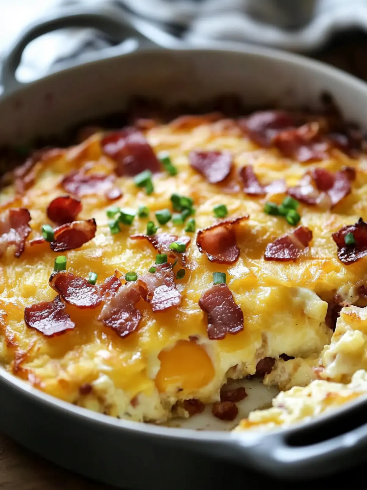 Bacon Egg and Hash Brown Casserole: Your Lazy Weekend Delight 2 Bacon Egg and Hash Brown Casserole for a Lazy Weekend Breakfast