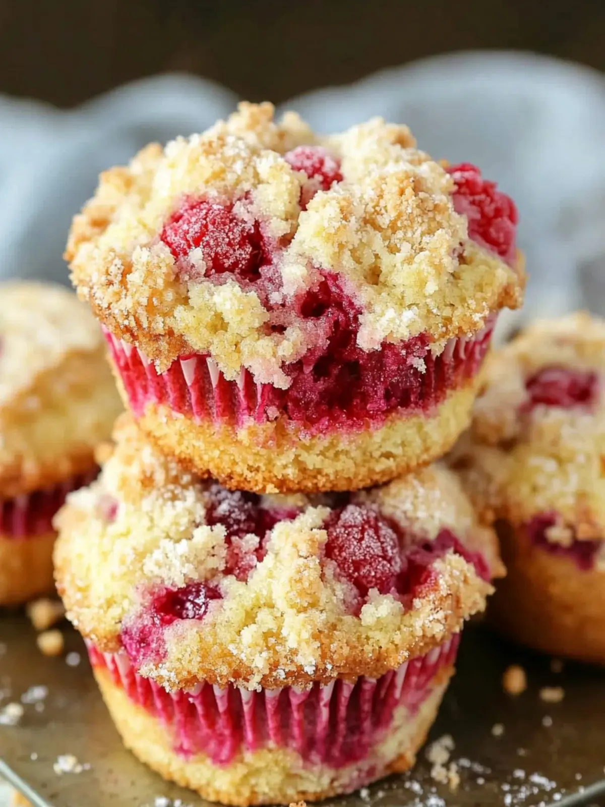 Raspberry Streusel Muffins – Your New Favorite Morning Bliss 3 Raspberry Streusel Muffins