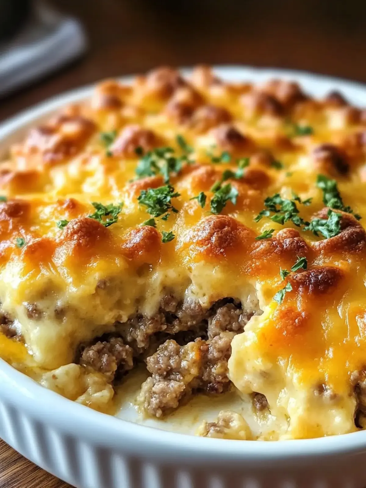 Easy Cheddar Bay Hamburger Casserole for a Cozy Dinner Night 4 Easy Cheddar Bay Hamburger Casserole (Ultimate Comfort Food!)