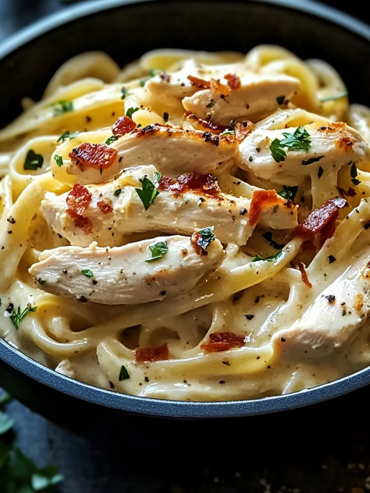Creamy Italian Chicken Pasta: Pure Comfort in Every Bite 4 Creamy Italian Chicken Pasta That's Pure Comfort in a Bowl