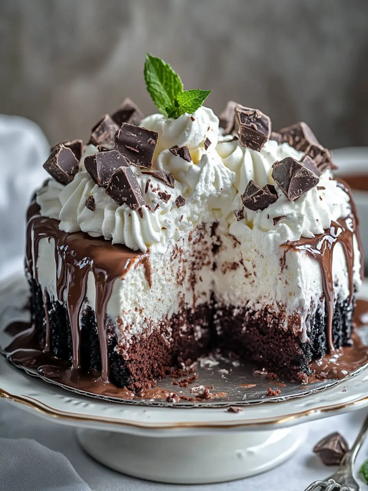 Marshmallow Chocolate Poke Cake for Ultimate Chocolate Bliss 5 Marshmallow Chocolate Poke Cake