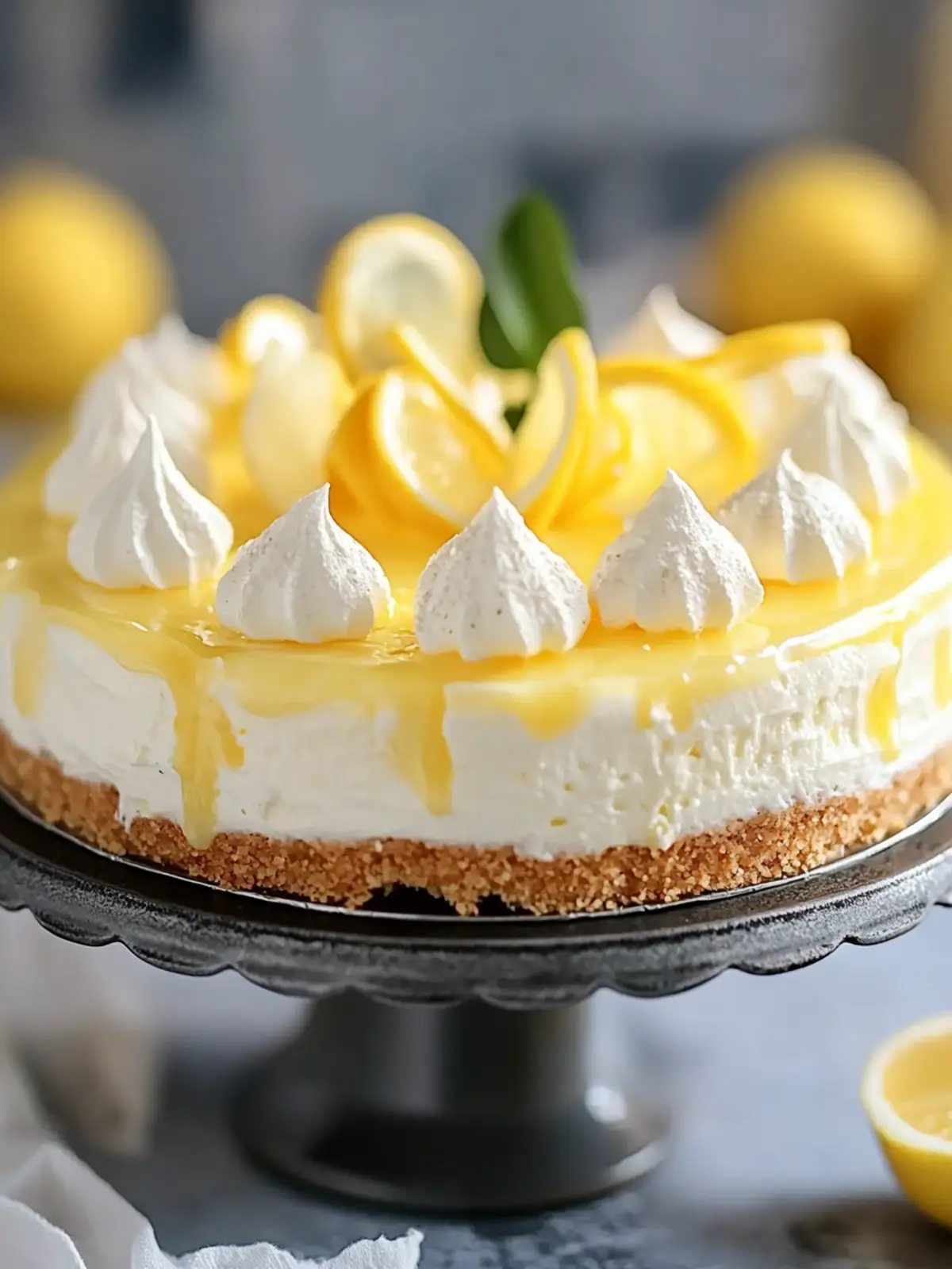 Luscious Triple Lemon Cheesecake That Will Wow Your Tastebuds 3 Luscious Triple Lemon Cheesecake That Will Wow Your Tastebuds