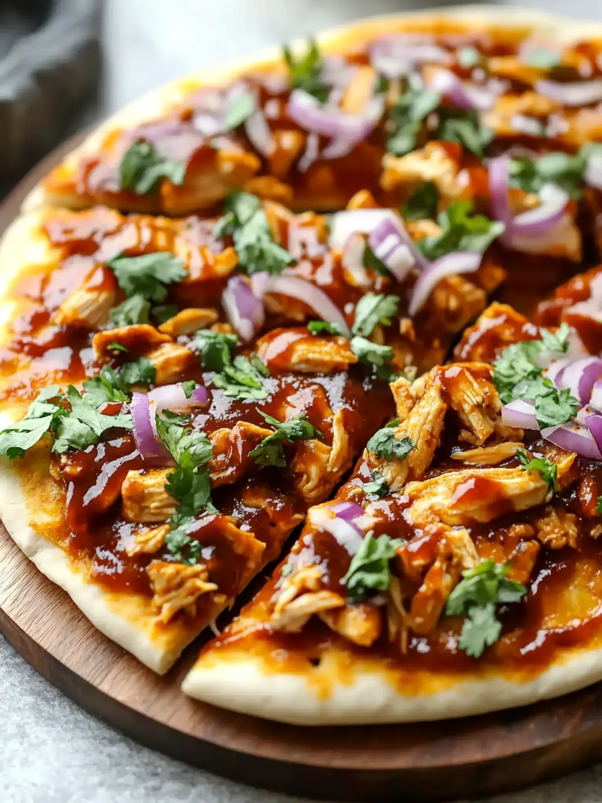 Easy BBQ Chicken Flatbread Recipe That Beats Takeout Every Time 4 Easy BBQ Chicken Flatbread Recipe (Better Than Takeout!)
