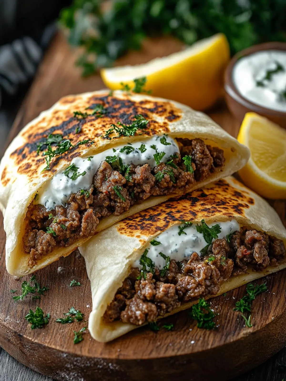 Discover Greek Beef Stuffed Pita with Lemon Garlic Yogurt Magic 5 Greek Beef Stuffed Pita with Lemon Garlic Yogurt – 5 Irresistible Reasons